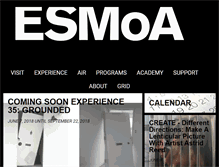 Tablet Screenshot of esmoa.org